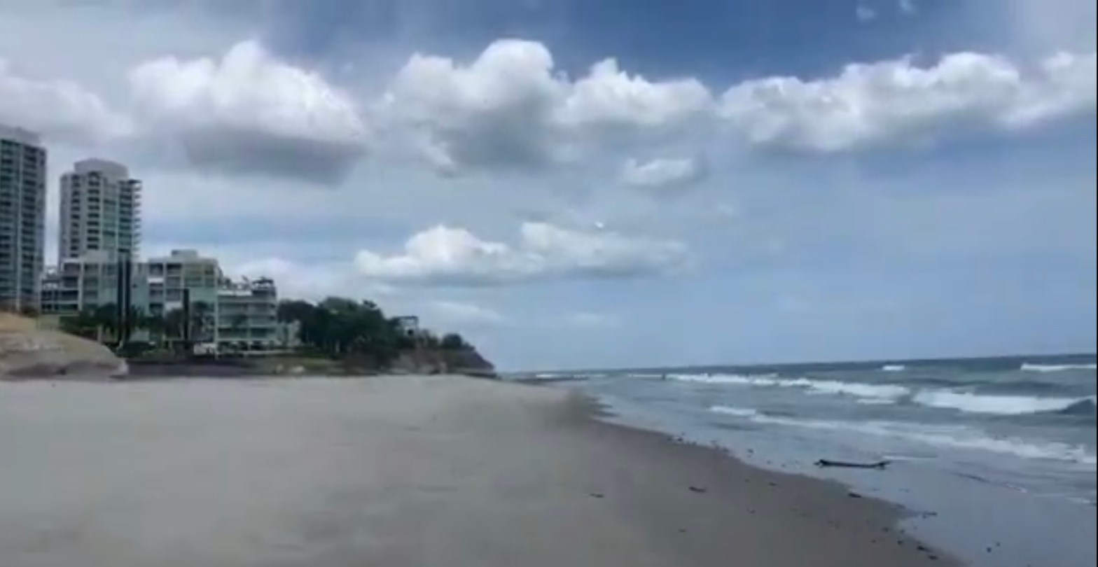 Rio Mar Beach in San Carlos at Low Tide